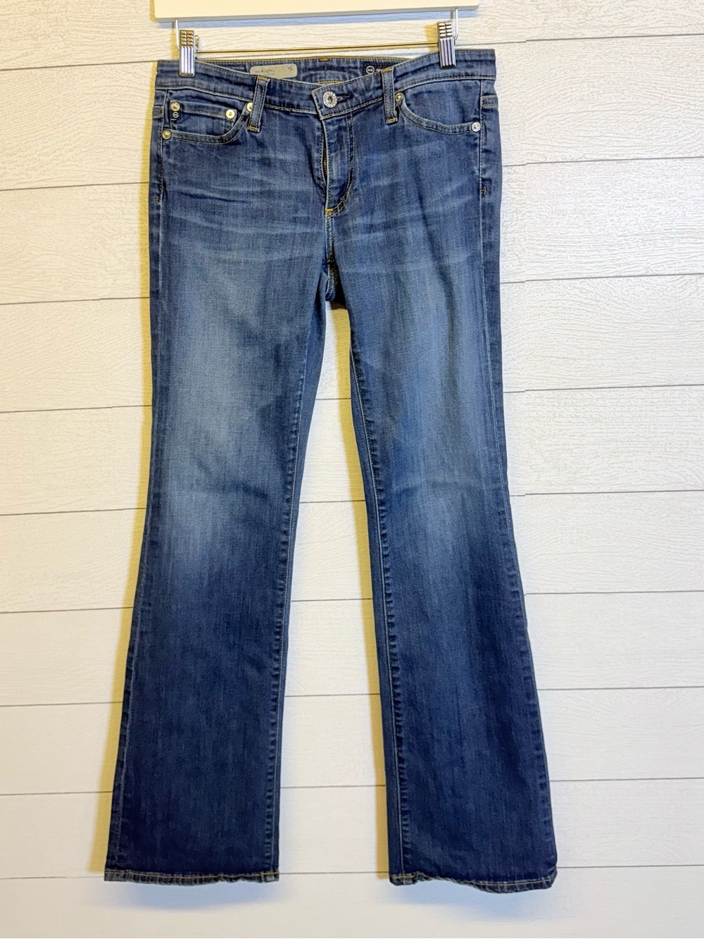 AG Adriano Goldschmied the Angel Boot Cut Women’s Blue Jeans Size 28R
